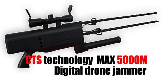デジタル干渉の源との1の世代別3無人機の頻度妨害機銃3